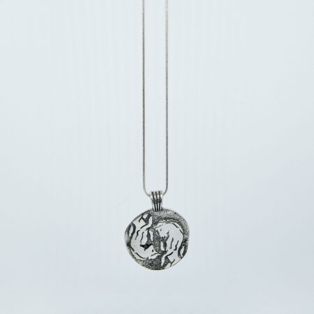 yumrey srebrny rose naszyjnik silver 925 jewelry warszawa minotaur maze labirynt necklace