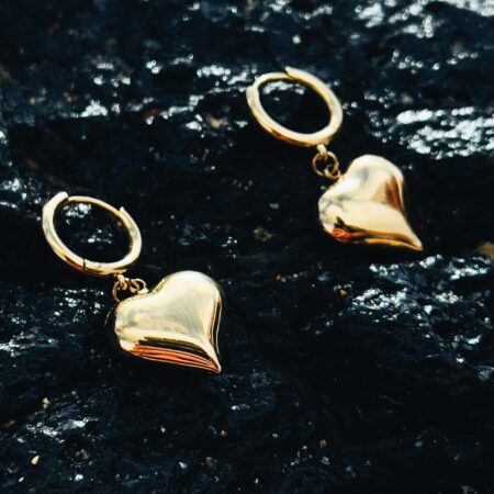 Złote kolczyki Adore Golden earring Yumrey Jewlry biżuteria