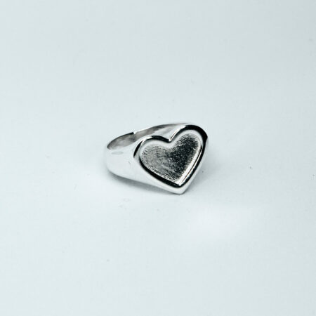 Pierścionek sygnet yumrey srebro 925 Lover gold