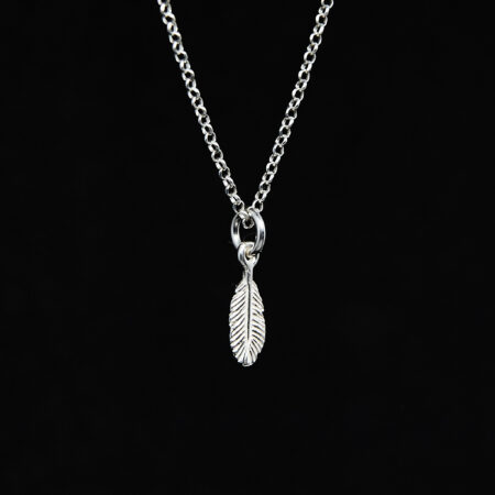 Srebrny Naszyjnik Feather Yumrey Memories
