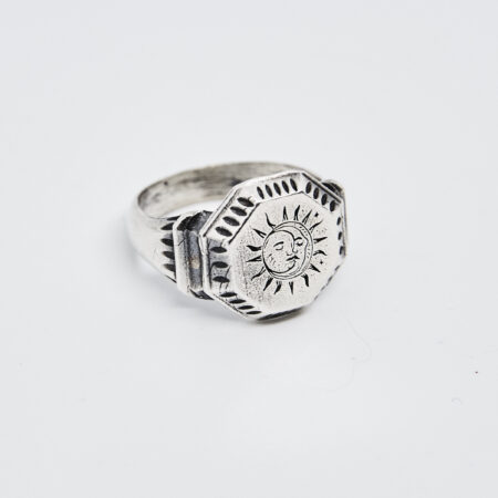 Pierścionek sygnet yumrey srebro 925 eclipse biżuteria jewelry